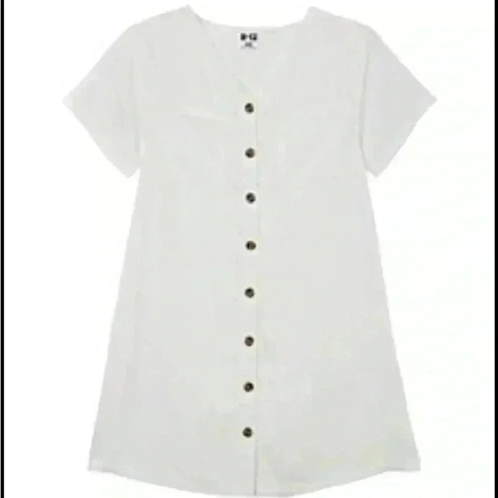 Cotton On Kids White Dress Size 13-14 NWT